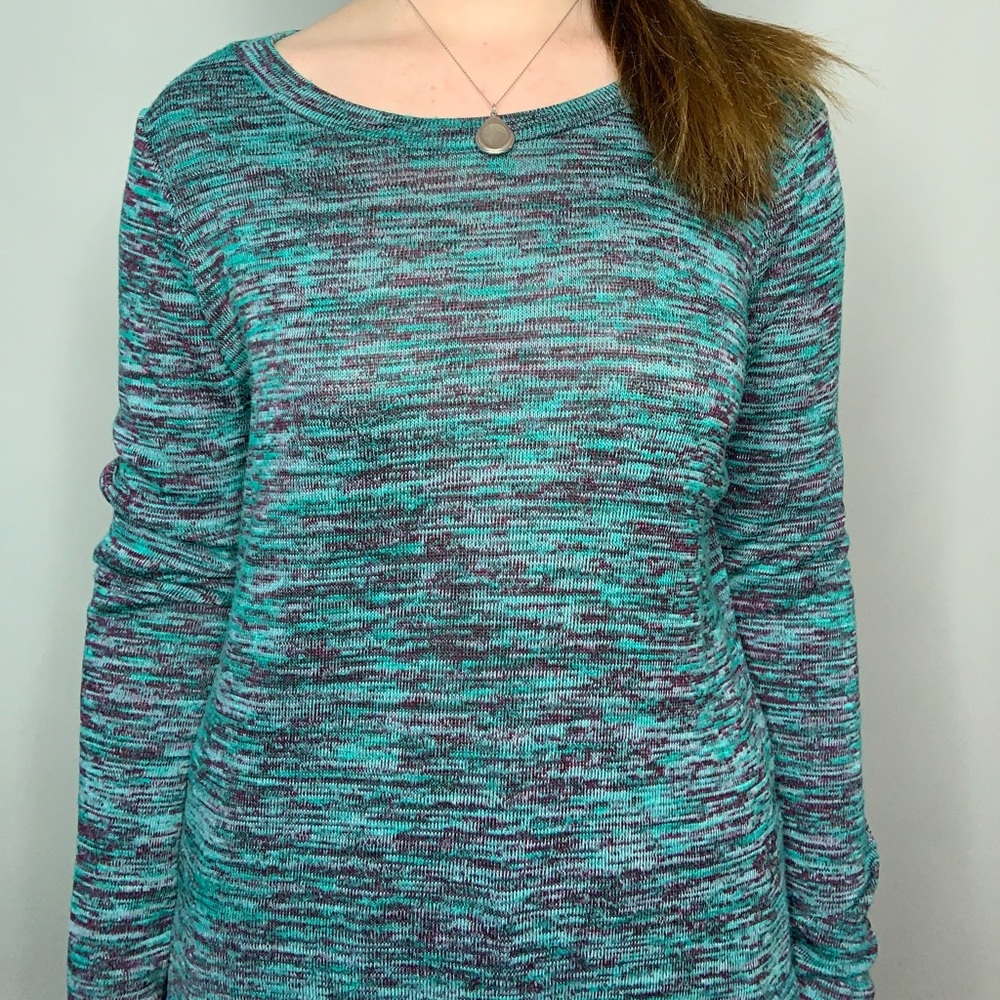 Multicolored light sweater